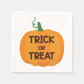 Süßes oder Saures Halloween Serviette (Vorderseite)