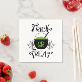 Süßes oder Saures Halloween Serviette