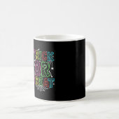 Süßes oder Saures Halloween-Spinnennetz-Design_1 Kaffeetasse (VorderseiteRechts)