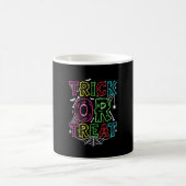 Süßes oder Saures Halloween-Spinnennetz-Design_1 Kaffeetasse (Mittel)