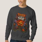 Süßes oder Saures Halloween Sweatshirt (Vorderseite)
