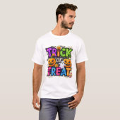 Süßes oder Saures Halloween T-Shirt (Vorne ganz)