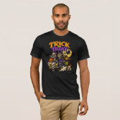 Süßes oder Saures Halloween T-Shirt (Vorne ganz)