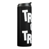Süßes oder Saures Halloween Thermosbecher (Nach links gedreht)