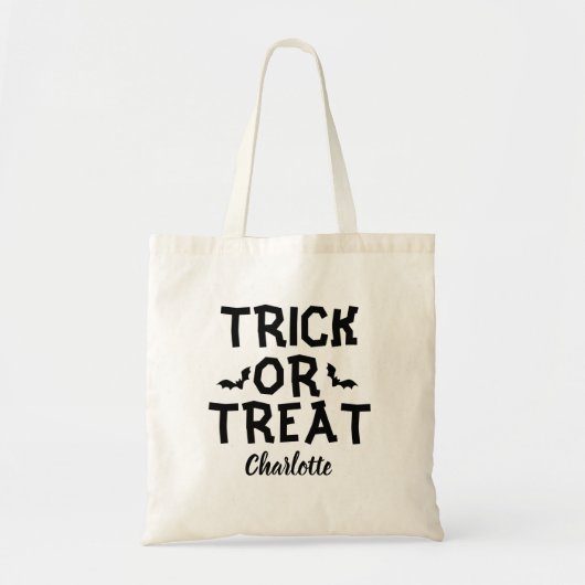 Süßes oder Saures Halloween Tragetasche (Vorne)