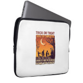 Süßes oder Saures Halloween Zombies Sensenmann Kür Laptopschutzhülle (Vorne Rechts)