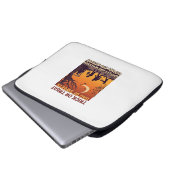 Süßes oder Saures Halloween Zombies Sensenmann Kür Laptopschutzhülle (Vorne Knopf)