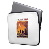 Süßes oder Saures Halloween Zombies Sensenmann Kür Laptopschutzhülle (Vorderseite Links)