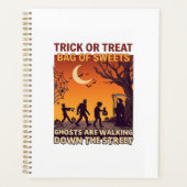 Süßes oder Saures Halloween Zombies Sensenmann Kür Planer (Vorderseite)