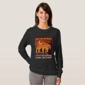 Süßes oder Saures Halloween Zombies Sensenmann Kür T-Shirt (Vorne ganz)