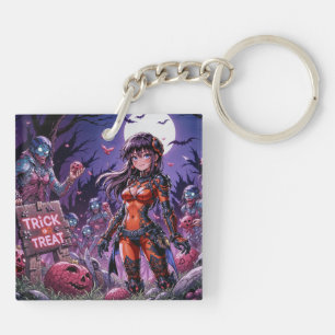 Süßes oder Saures Halloween Zombies verteilen Gehi Schlüsselanhänger