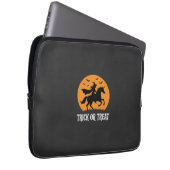Süßes oder Saures Hexen Einhorn Halloween Design_1 Laptopschutzhülle (Vorne Rechts)