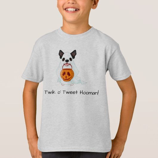 Süßes oder Saures Hündchen T-Shirt (Vorderseite)