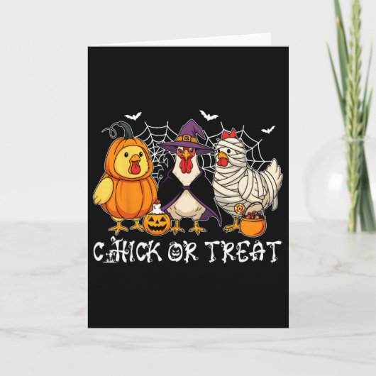 Süßes oder Saures Lustiger Halloween-Kürbis-Geist Karte (Vorderseite)