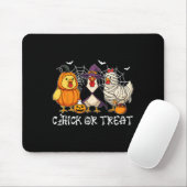 Süßes oder Saures Lustiger Halloween-Kürbis-Geist Mousepad (Mit Mouse)