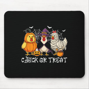 Süßes oder Saures Lustiger Halloween-Kürbis-Geist Mousepad