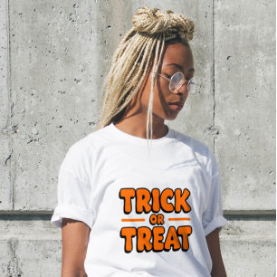 Süßes oder Saures Modernes Halloween-Shirt für Fra Tri-Blend Shirt