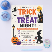 Süßes oder Saures Nacht Flyer (Einzeln)