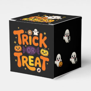 Süßes oder Saures Niedlicher Geist Halloween-Gesch Geschenkschachtel