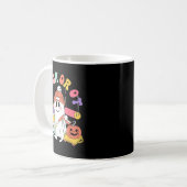 Süßes oder Saures Ot Ergotherapeutin Geist Hallowe Kaffeetasse (Vorderseite Links)