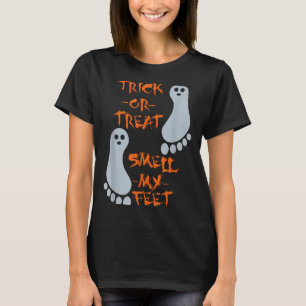 Süßes oder Saures, riech an meine Füße - Lustiges T-Shirt