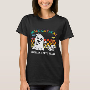 Süßes oder Saures Rieche an den Pfoten der Haustie T-Shirt