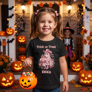 Süßes oder Saures Rosa Cowboy-Geist Baby T-shirt