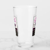Süßes oder Saures schwarze Katze Glas (Links)