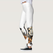 Süßes oder Saures Skelett Halloween Leggings (Links)