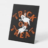 Süßes oder Saures Sockelschild (Vorderseite)