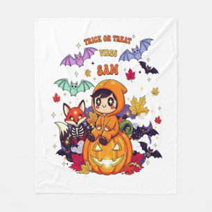 Süßes oder Saures Süßer Halloween Fleecedecke