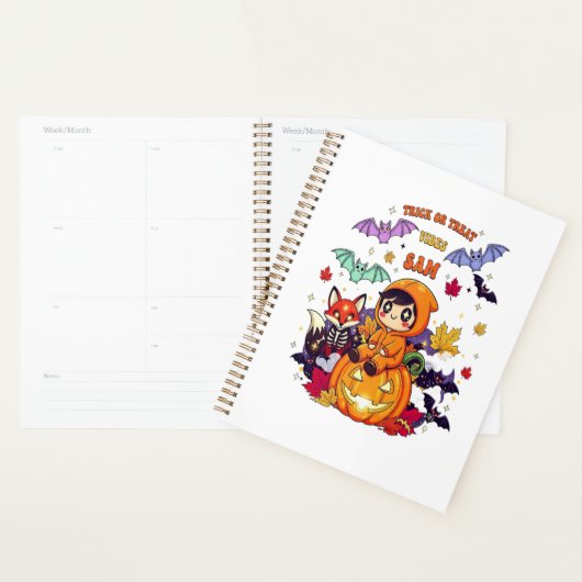 Süßes oder Saures Süßer Halloween Planer (Anzeige)