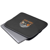 Süßes oder Saures Süßes Halloween-Friedhofsdesign_ Laptopschutzhülle (Vorne Knopf)