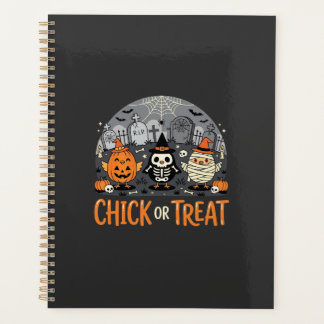 Süßes oder Saures Süßes Halloween-Friedhofsdesign_ Planer