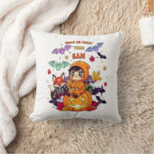 Süßes oder Saures Süßes Halloween Kissen (Decke)