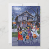 Süßes oder Saures Süßes Halloween  Save The Date (Vorderseite)