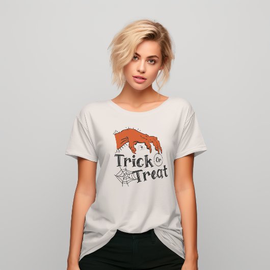 Süßes oder Saures Tiger – Gruseliges Halloween T-Shirt