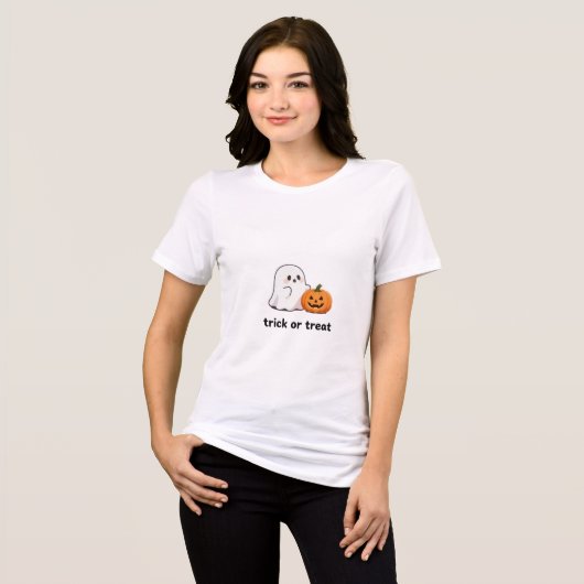 Süßes oder Saures Tri-Blend Shirt (Vorderseite voll)