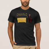Süßes oder Saures Vampir Halloween T-Shirt (Vorderseite)