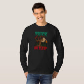 Süßes oder Schlaf Halloween Faultier T-Shirt (Vorne ganz)