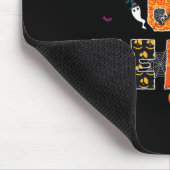 Süßes oder Streich Halloween-Schul-Lehrer Bildung Mousepad (Ecke)