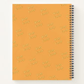 Süßes Orange Chibi Journal Notizblock (Rückseite)