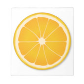 Süßes Orange Citrus Planner Essentials Notizblock (Vorderseite)
