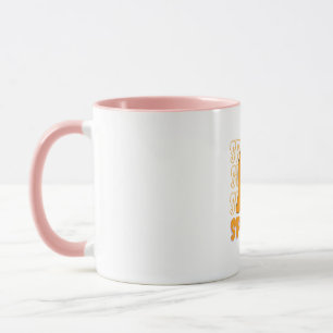 Süßes orange Geister Halloween-Design für die grus Tasse