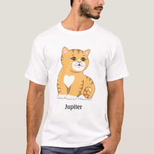 Süßes orange getigertes Kitzchen T-Shirt