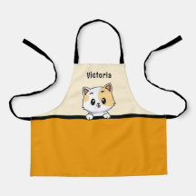 Süßes Orangen-Kätzchen mit individuellem Namen Kin