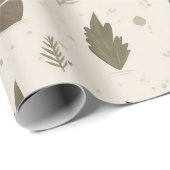 Süßes Ork-Mädchen-Geschenkpapier Geschenkpapier (Rolleneckpunkt)