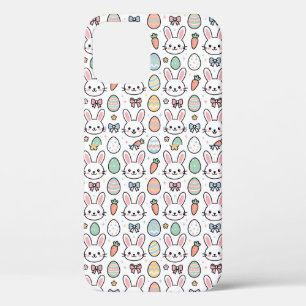 Süßes Osterhase & Eier Kawaii Muster iPhones Case-Mate iPhone Hülle