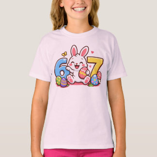 Süßes Osterhasen-Kind 67 Meme T-Shirt