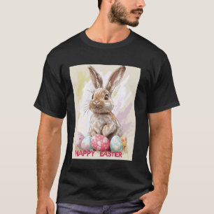 Süßes Osterhasen-Motiv, Osterhase, Ostereier T-Shirt